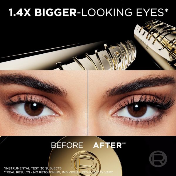 1732092697 LOreal Paris Volume Million Lashes PANORAMA Mascara Volumizing mascara making eyes look 1.4x bigger