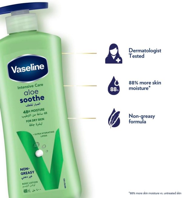 1732330680 Vaseline Body Lotion Aloe Soothe 2 X 400ml