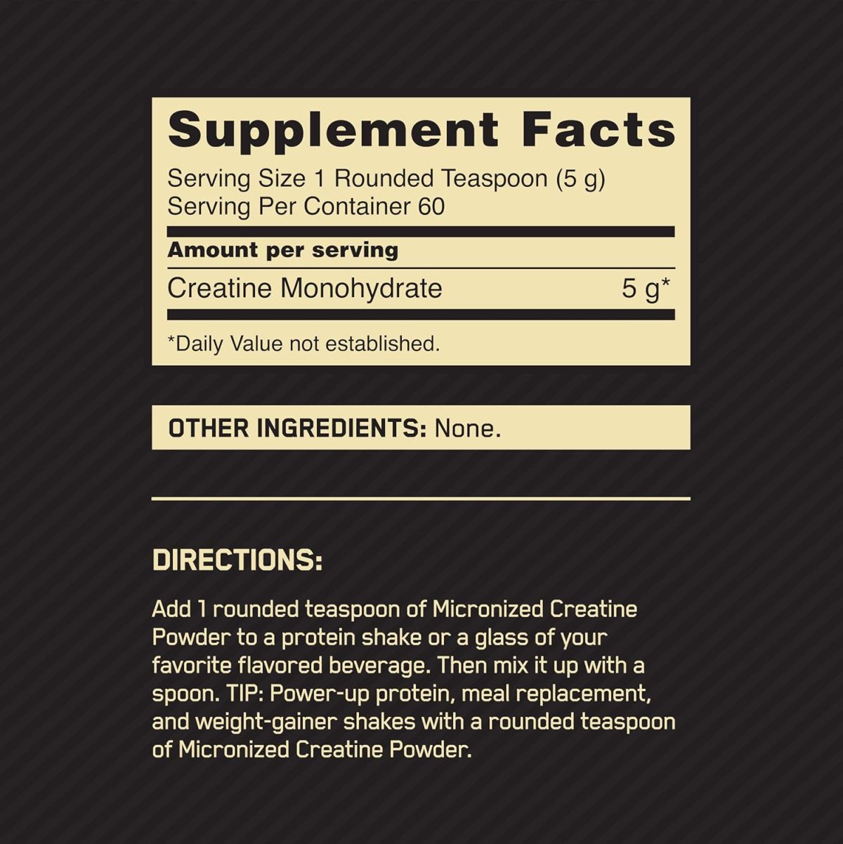 1732392494 Optimum Nutrition ON Micronized Creatine Monohydrate Powder for Muscle Building Support Unflavored 300 Grams 60 Servings