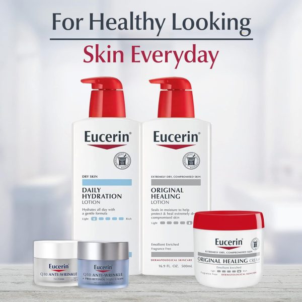 1732396353 Eucerin Original Healing Rich Body Lotion Body Lotion for Dry Skin 16.9 Fl Oz Pump Bottle