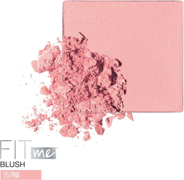 1732709569 Maybelline Fit Me Blush Lightweight Smooth Blendable Long lasting All Day Face Enhancing Makeup Color Pink 1 Count