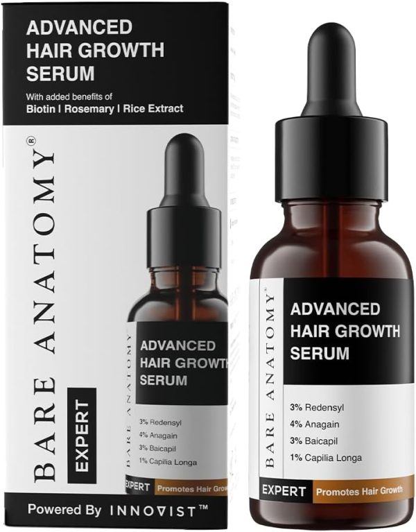 Bare Anatomy Advanced Hair Growth Serum 3 Redensyl