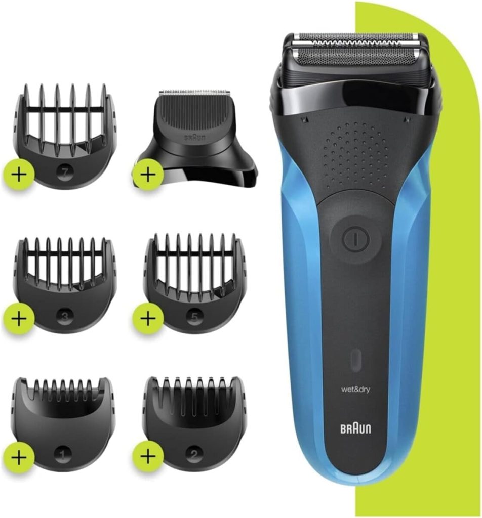 Braun Shaver 310BtSeries 3 Shave And Style Rechargeable Wet And