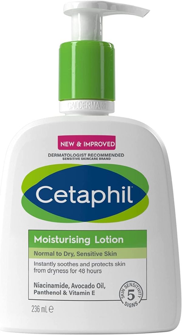 Cetaphil Moisturizing Lotion Face Body Moisturizer for Men