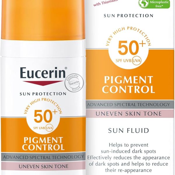 Eucerin Face Sunscreen Even Perfector Pigment Control Sun Fluid with