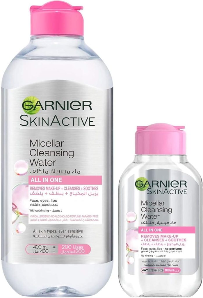 Garnier Micellar Classic Water Face Eyes 400 100 ml