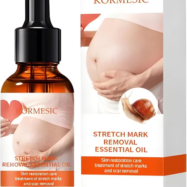 KORMESICNatural Stretch Marks Scars Belly Oil with Advanced Snail