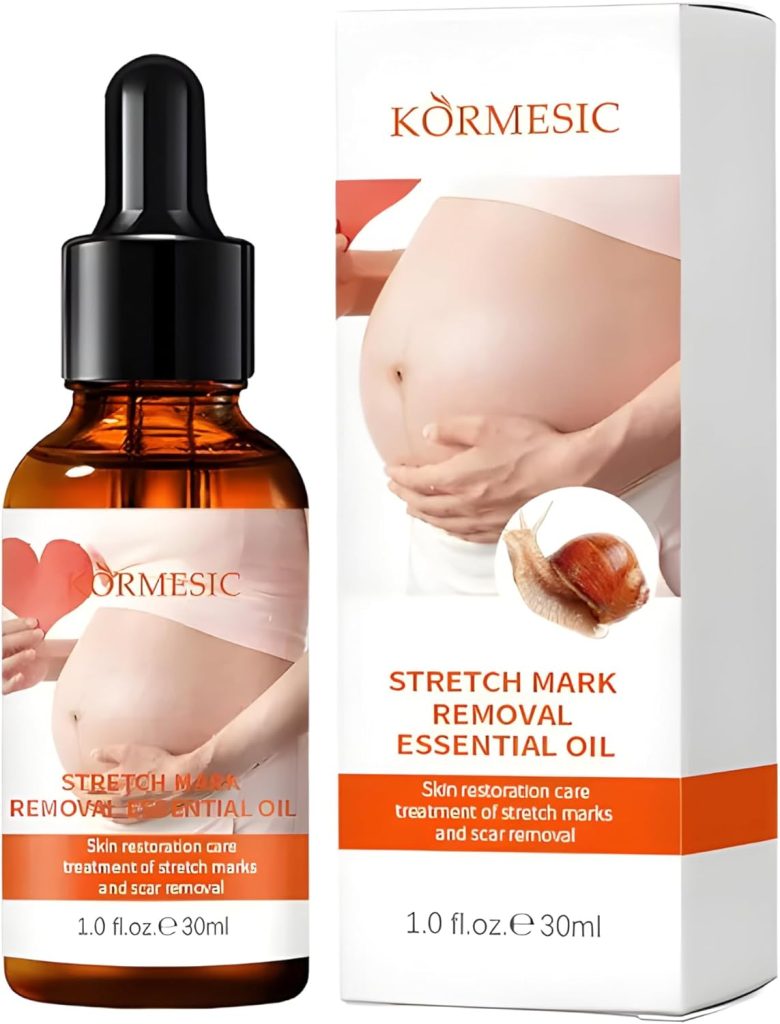 KORMESICNatural Stretch Marks Scars Belly Oil with Advanced Snail