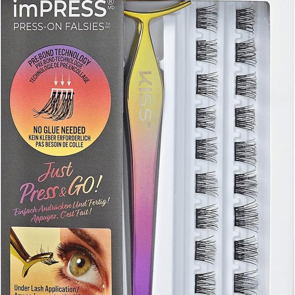 Kiss Impress Press on Falsies Natural Eyelashes ILK01C