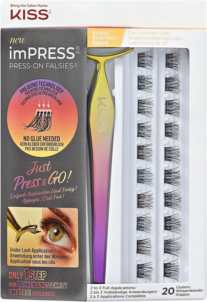 Kiss Impress Press on Falsies Natural Eyelashes ILK01C