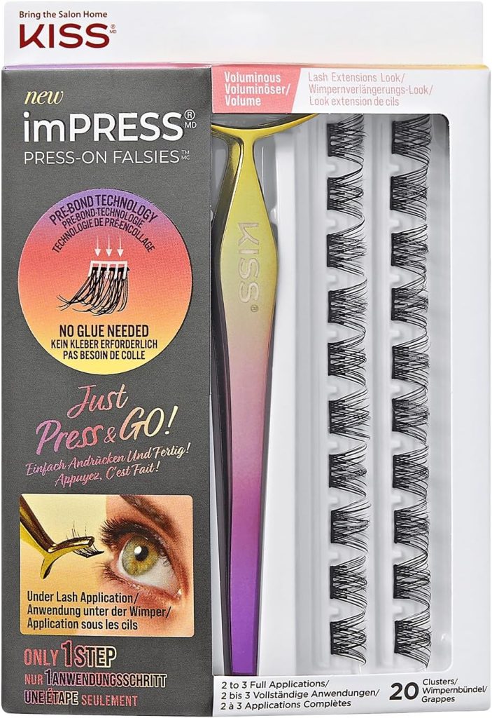 Kiss Impress Press on Falsies Voluminous Eyelashes ILK02C