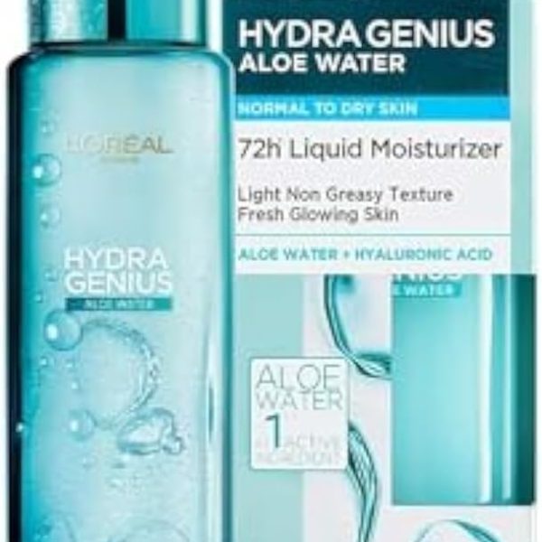 LOreal Paris Hydra Genius Aloe Water and Hyaluronic Acid 72H