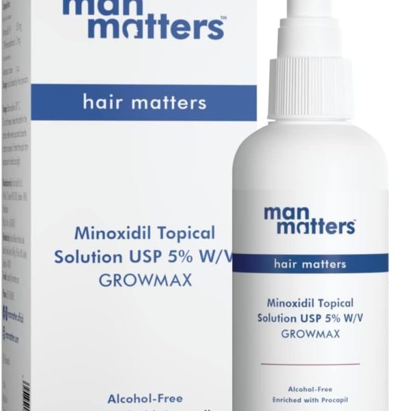 Man Matters Minoxidil 5 Solution Serum for Men with Procapil