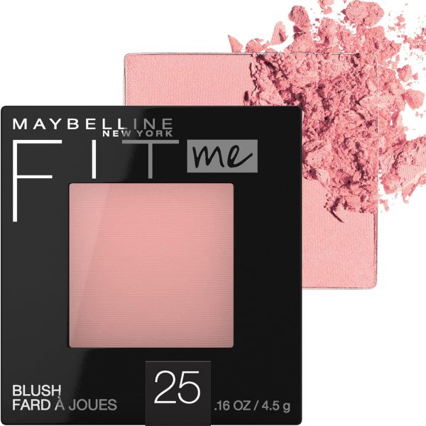 Maybelline Fit Me Blush Lightweight Smooth Blendable Long lasting All Day Face