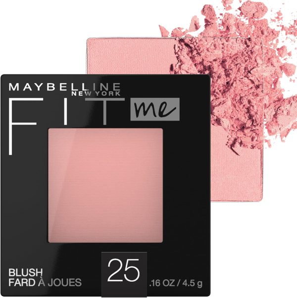 Maybelline Fit Me Blush Lightweight Smooth Blendable Long lasting All Day Face