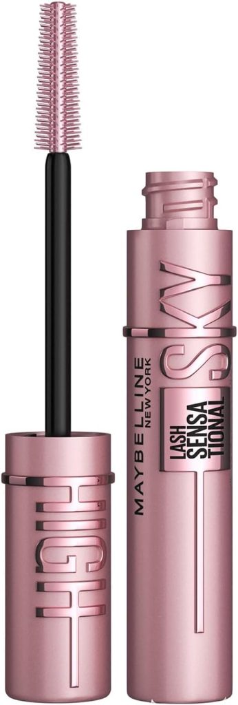 Maybelline New York Mascara Volumizing Lengthening Mascara Washable Flake Free