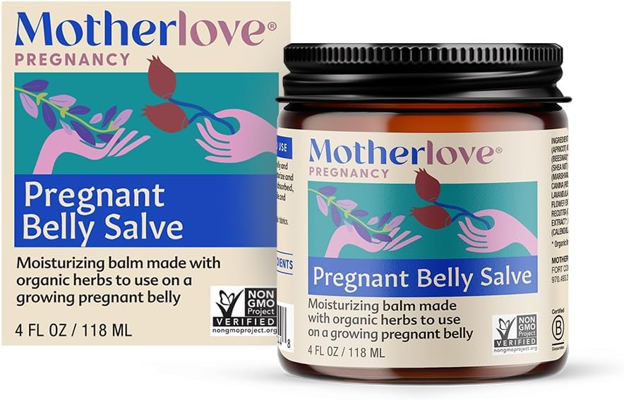 Motherlove Pregnant Belly Salve Helps Prevent Stretch Marks Soothes