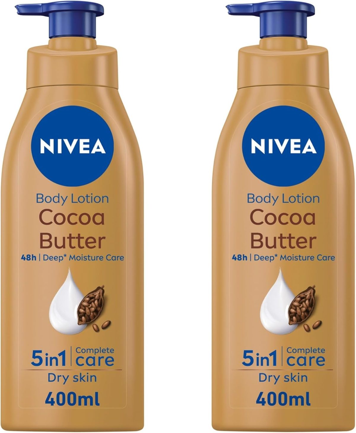 NIVEA Body Lotion Moisturizing Dry Skin Cocoa Butter Vitamin E