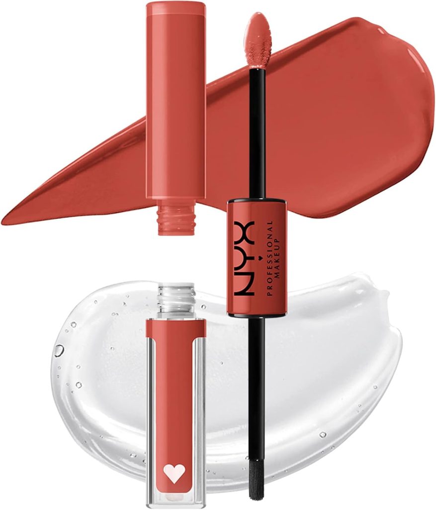 NYX PROFESSIONAL MAKEUP Shine Loud Long Lasting Liquid Lipstick with Clear