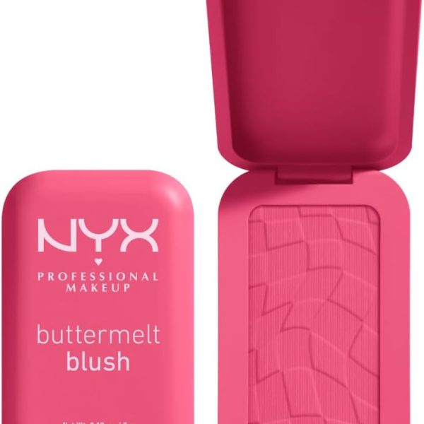 NYX Professional Makeup Buttermelt Blush Powder Blush up to 12