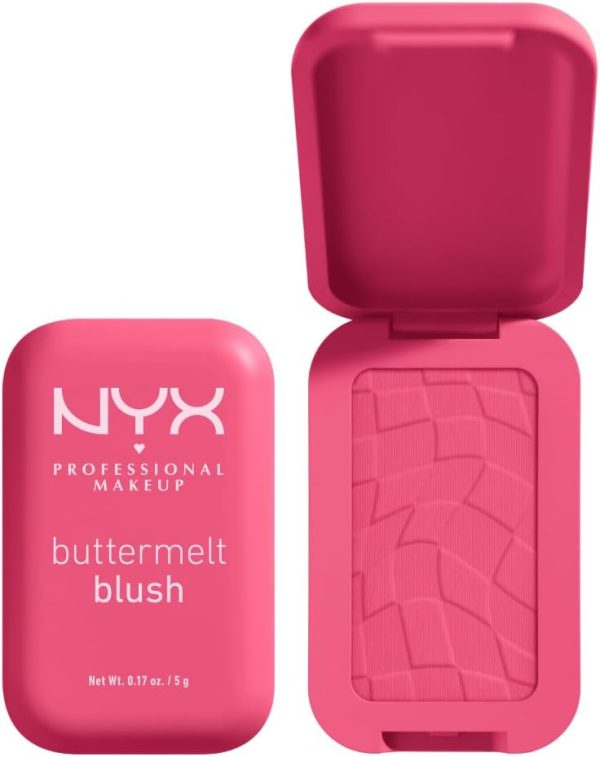 NYX Professional Makeup Buttermelt Blush Powder Blush up to 12