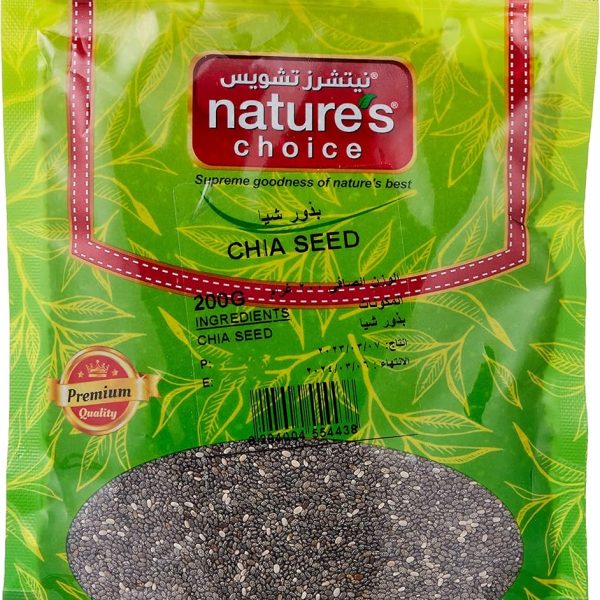 Natures Choice Chia Seeds 200 gm