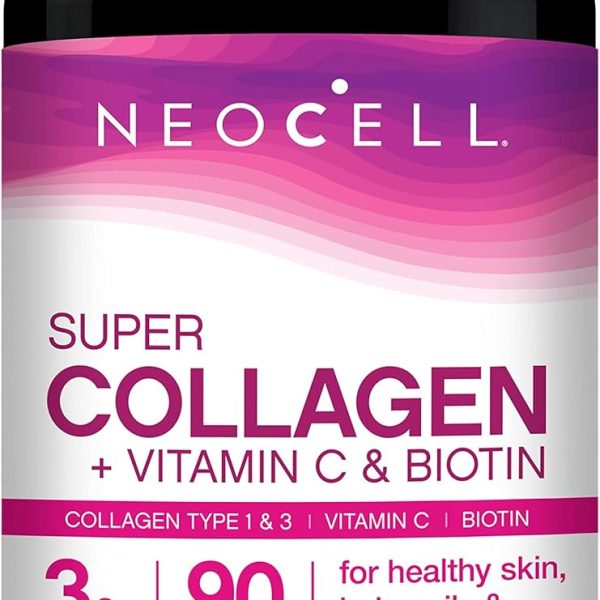 NeoCell Super Collagen Peptides Vitamin C Biotin 3g