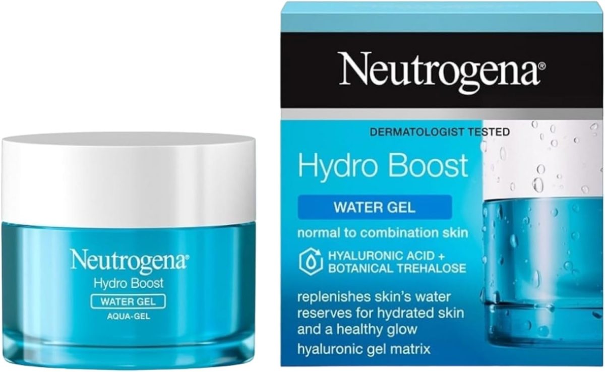 Neutrogena Face Moisturizer Water Gel Hydro Boost Normal To Combination Skin 50 ml