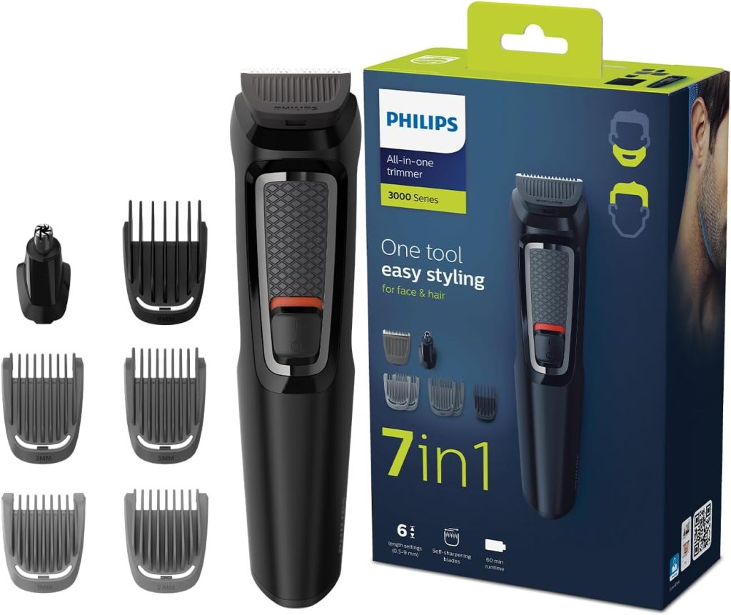 Philips Mg372033 Series 3000 7 In 1 Multigroom Black