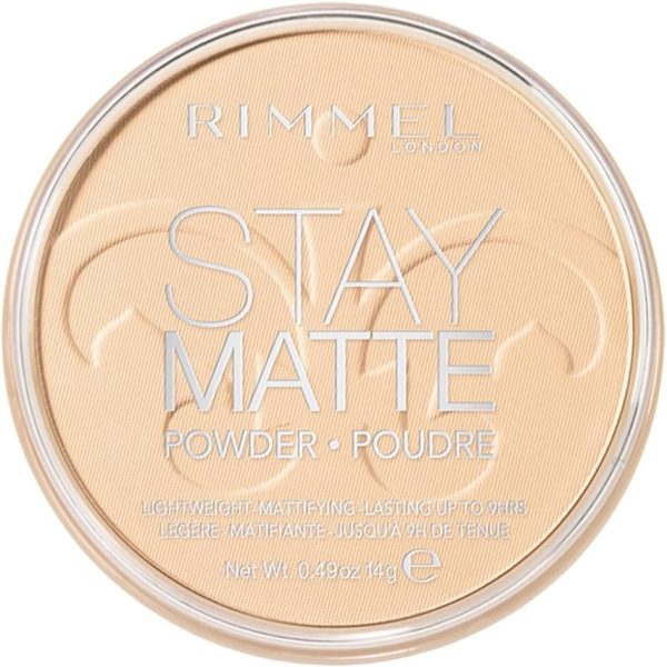 Rimmel London Stay Matte Pressed Powder 01 Transparent 14 g