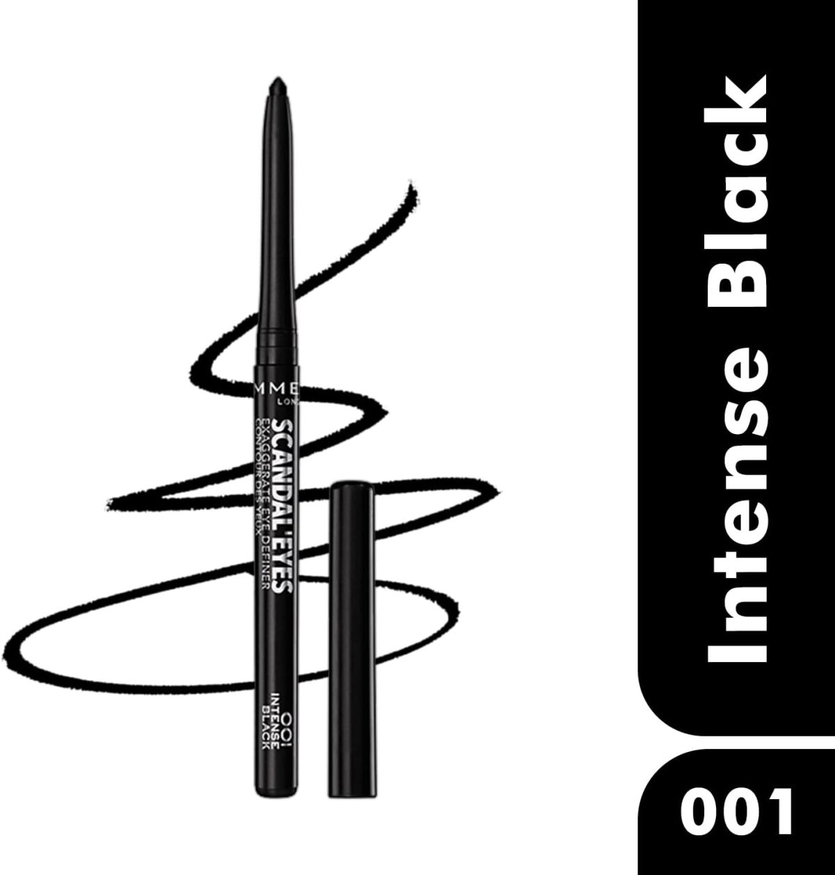 Rimmel Scandaleyes Exaggerate Eye Definer Intense Black 0.35g