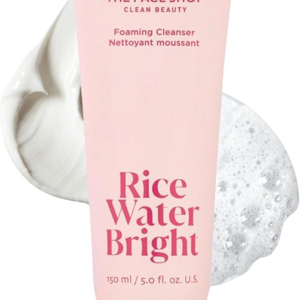 The Face Shop Rice Water Bright Cleansing Foam 5 Ounce