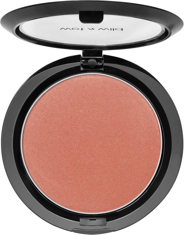 Wet n Wild Color Icon Blush kraftiges anpassbares Rouge gepresstes Puder mit seidigweicher Formel fur einen gesunden Teint und seidigweichen Hautton Vegan Mellow Wine