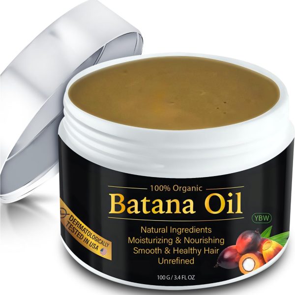 YBW 100 Natural Raw Batana Oil for Hair Growth Dr