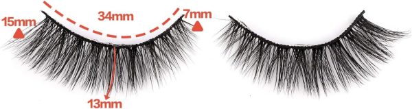 1733423853 Newcally Lashes False Eyelashes Cat Eyes Wispy Natural Faux Mink Lashes 14 Pairs Pack Light Volume Short Fake Eye Lashes Multipack