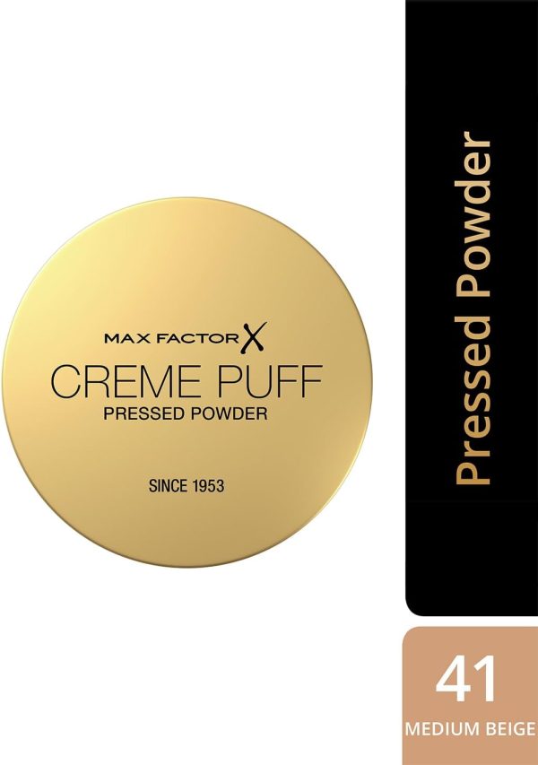 1733425783 Max Factor Creme Puff Pressed Compact Powder 41 Medium Beige 14g