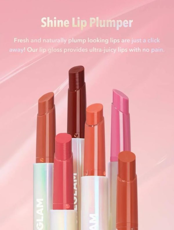 1733747944 SHEGLAM Makeup Pout Perfect Shine Lip Plumper Moisturizing Plumping Solid Lip Gloss Non Stick Nourishing Sepia Kiss