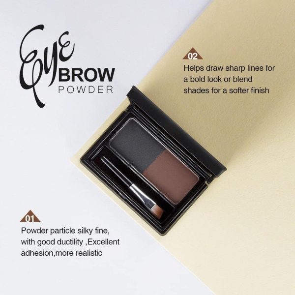 1733806856 TUZ MN eyebrow powder with brush black color BROWN COLOR gift for women