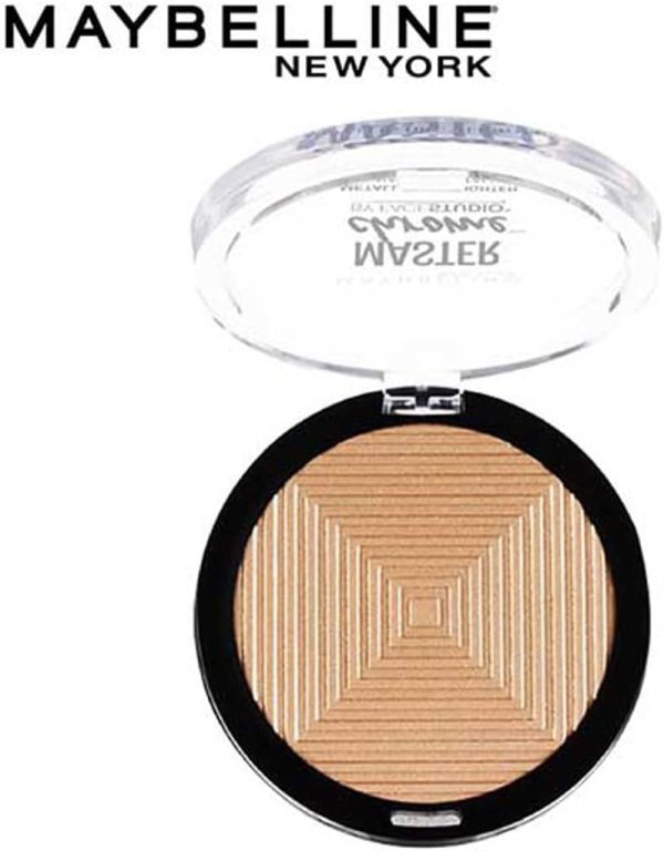 1734029381 Maybelline Master Chrome Metallic Highlighter Powder Molten Gold 1 Count