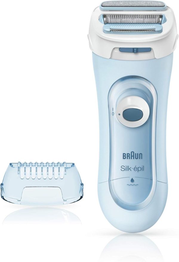 1734178360 Braun Silk epil Cordless Wet Dry Electric Lady Shaver 5 160 3 in 1 Shaver Trimmer Exfoliation System with 2 extras