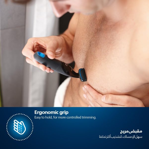 1734207369 Philips Bodygroom Series 1000 Body Groomer For Men Bg102416 Black