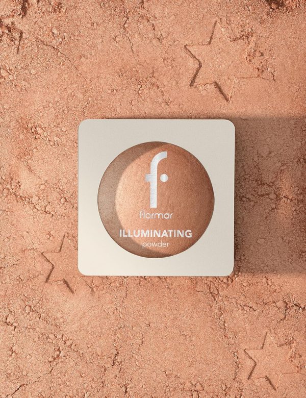 1734230041 Flormar FM NP Powder Illuminator 003 Bronze Star