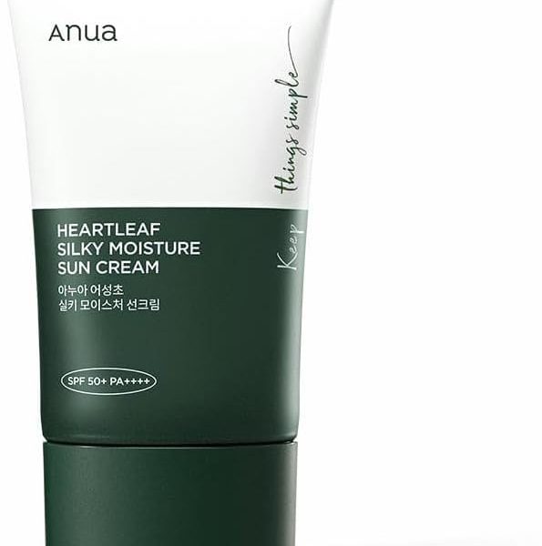 ANUA HEARLEAF SILKY MOISTURE SUNCREAM 50ml