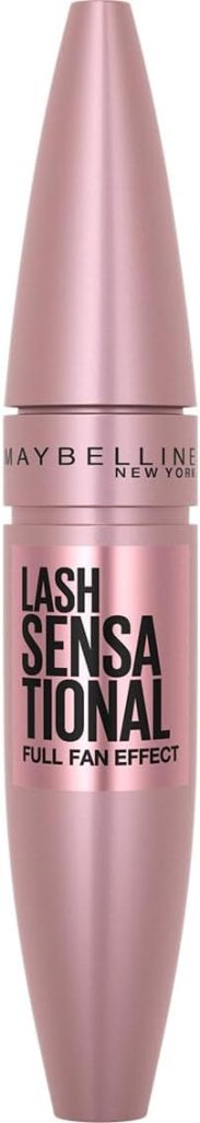 Maybelline New York Lash Sensational Washable Mascara, Blackest Black, 0.32 fl. oz.