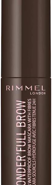 Rimmel London, Wonder'Full Waterproof Brow Gel, 03 Dark Brown, 4.5 Ml