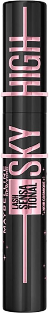 Maybelline New York Lash Sensational Sky High Washable Mascara Makeup, Volumizing, Lengthening, Defining, Curling, Multiplying, Buildable Formula, Cosmic Black