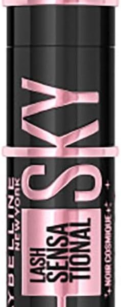 Maybelline New York Lash Sensational Sky High Washable Mascara Makeup, Volumizing, Lengthening, Defining, Curling, Multiplying, Buildable Formula, Cosmic Black