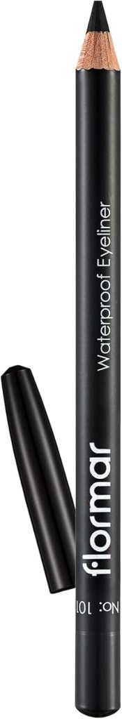 Flormar Waterproof Eye Liner - 101 Black Ice, 1.14 G