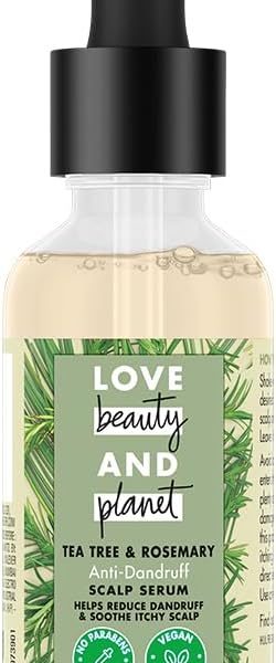 Love Beauty And Planet & Tea Tree & Rosemary scalp serum |Anti dandruff, 50ml