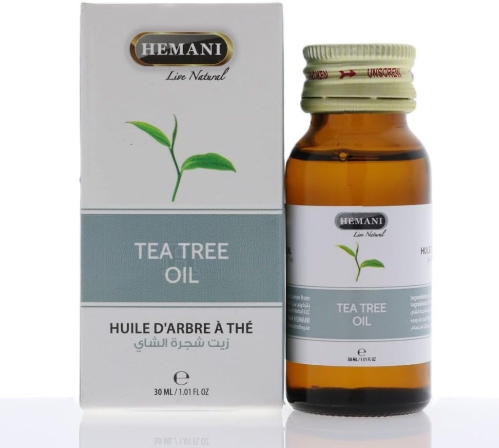 Hemani Tea Tree Oil, 30 Ml, Improves Skin Health, Anti-Bacterial, Antimicrobial, Antiseptic, Powerful For Treating Wounds.